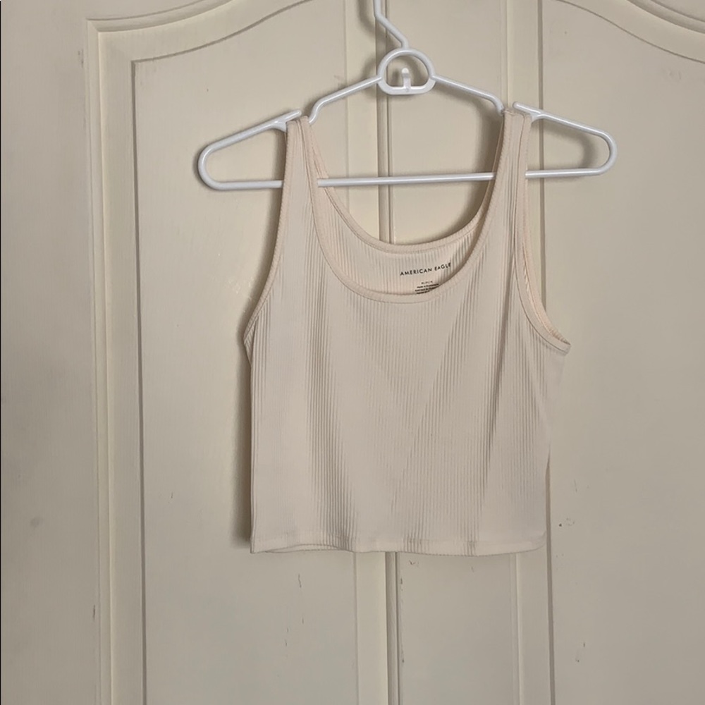 Cropped American Eagle Tank Top